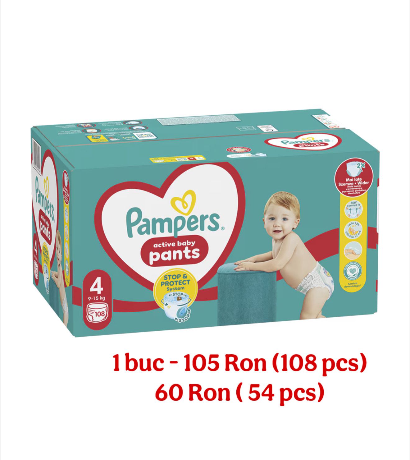 Active Baby Pants Mărimea 4 — Box